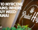 Top 10 myrcene strain: Where to buy weed in Rawai