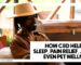 CBD in Phuket .A social media graphic from Phuket High dispensary featuring a photo of a man with dreadlocks, a wide-brim hat, and a paisley shirt smoking a pipe, in a rustic, well-lit wooden setting. Large, bold text on the right side reads, "HOW CBD HELPS IN SLEEP, PAIN RELIEF, AND EVEN PET WELLNESS." Additional branding text includes the Phuket High logo, the year "2026", "YOUR LOCAL FRIENDLY CANNABIS DISPENSARY", and location details for Rawai and Nai Harn.