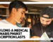 HOW LONG A MEDICAL CANNABIS PHUKET PRESCRIPTION LASTS - Two men in a warmly lit shop standing side-by-side and looking down intently at a document.